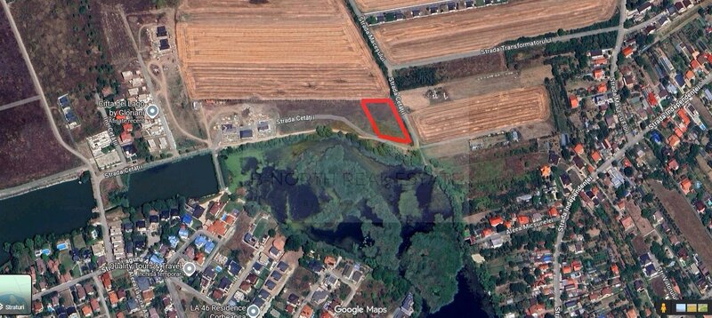 Corbeanca, parcela intravilana cu vedere superba la lac, investitie de top.
