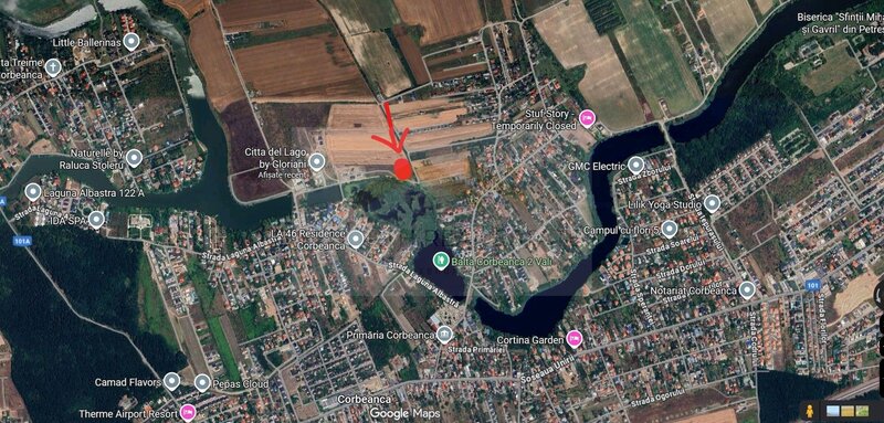 Corbeanca, parcela intravilana cu vedere superba la lac, investitie de top.